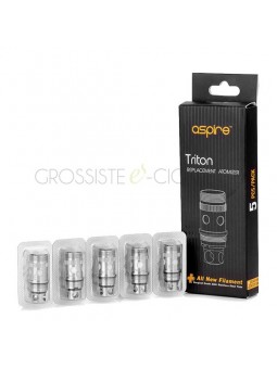 RÉSISTANCES TRITON / 5PCS - ASPIRE-Ecigarettes-alavape.com