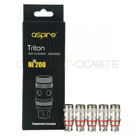 RÉSISTANCES TRITON NI200 / 5PCS - ASPIRE-Ecigarettes-alavape.com