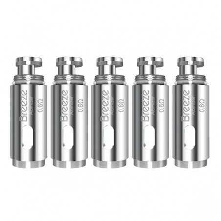 RÉSISTANCES BREEZE / 5PCS- ASPIRE-Ecigarettes-alavape.com