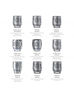 RÉSISTANCES TFV8 BABY / 5PCS- SMOKTECH-Ecigarettes-alavape.com