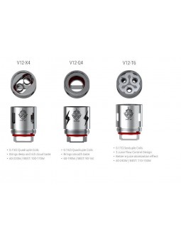 RÉSISTANCES TFV12 / 3PCS - SMOKTECH-Ecigarettes-alavape.com