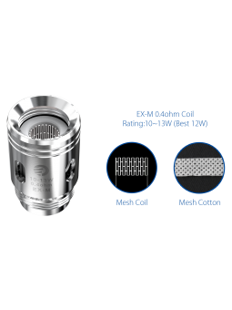 RÉSISTANCES EX-M EXCEED / 5PCS - JOYETECH-Ecigarettes-alavape.com