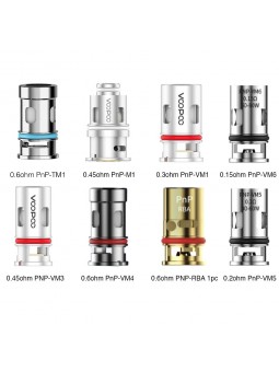 RÉSISTANCES PNP / 5PCS - VOOPOO-Ecigarettes-alavape.com