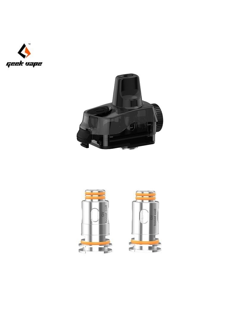 CARTOUCHE AEGIS BOOST PLUS 5.5ML + 2 RESISTANCES - GEEKVAPE-Ecigarettes-alavape.com