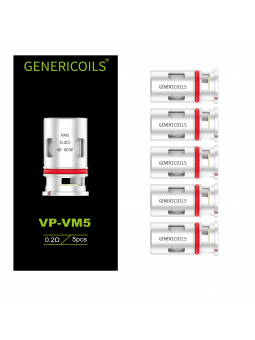 RÉSISTANCES VP PNP / 5PCS - GENERICOILS-Ecigarettes-alavape.com