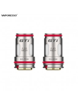 RÉSISTANCES GTI / 5PCS - VAPORESSO-Ecigarettes-alavape.com