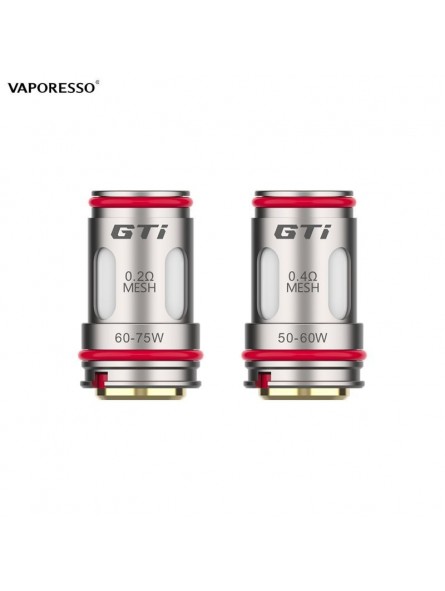 RÉSISTANCES GTI / 5PCS - VAPORESSO-Ecigarettes-alavape.com