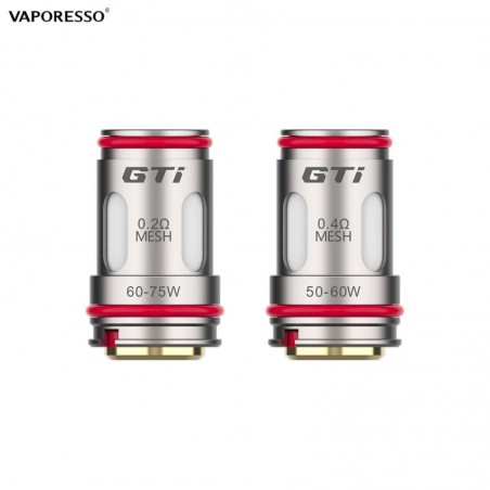 RÉSISTANCES GTI / 5PCS - VAPORESSO-Ecigarettes-alavape.com