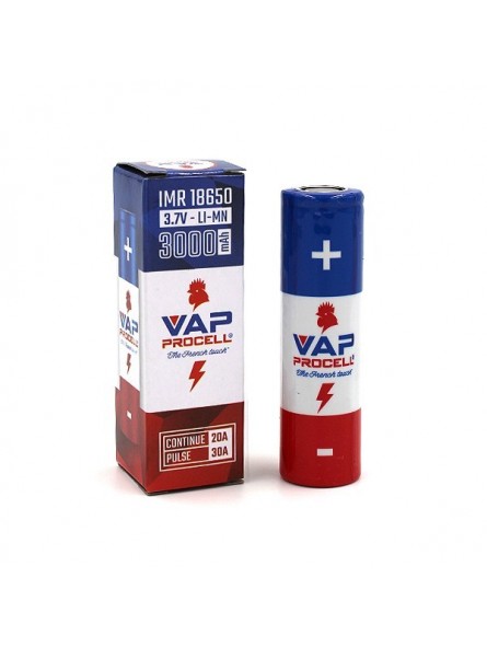 VAP PROCELL 18650 3000MAH 30A-Accumulateurs-alavape.com VAP PROCELL 18650 3000MAH 30A-Accumulateurs-alavape.com