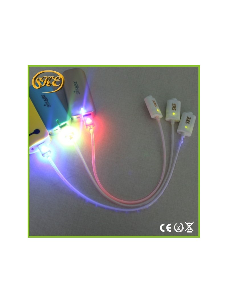 CÂBLE USB TWINKLE LED - SKE-Ecigarettes-alavape.com