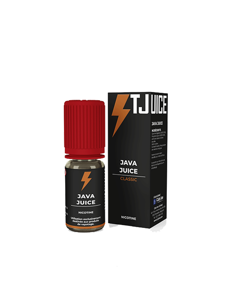 E LIQUIDE JAVA JUICE 10ML - T-JUICE-Format 10ml-alavape.com