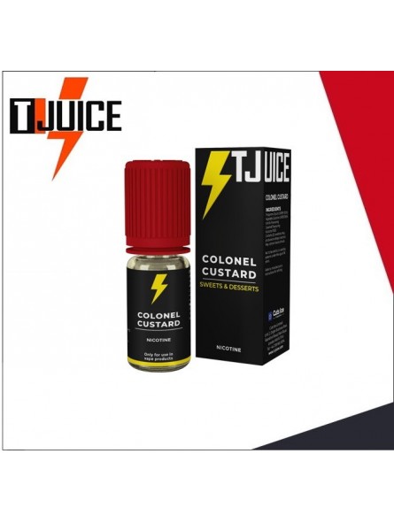 E LIQUIDE COLONEL CUSTARD 10ML - T-JUICE--alavape.com E LIQUIDE COLONEL CUSTARD 10ML - T-JUICE--alavape.com