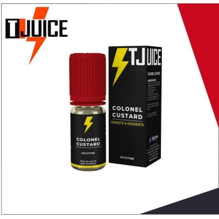 E LIQUIDE COLONEL CUSTARD 10ML - T-JUICE--alavape.com