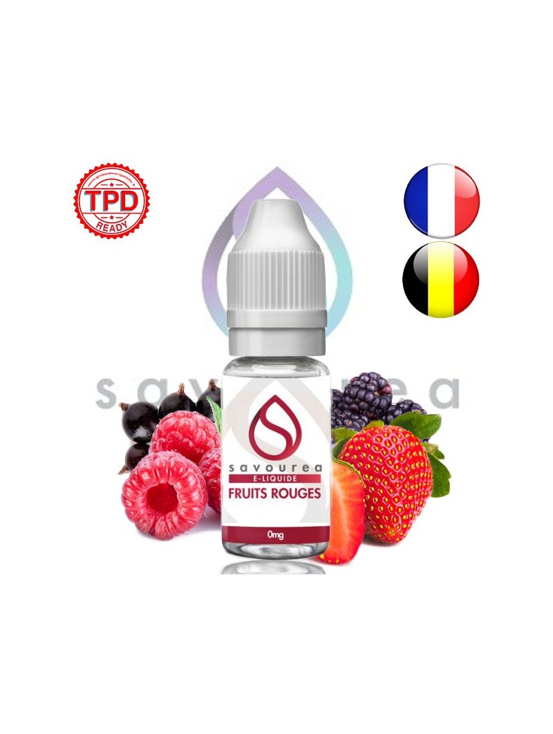 E LIQUIDE FRUITS ROUGES 10ML - SAVOUREA--alavape.com