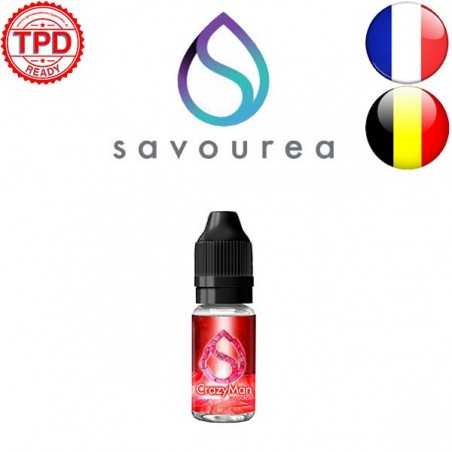 E LIQUIDE CRAZY MAN 10ML - SAVOUREA--alavape.com