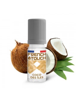 E LIQUIDE COCO DES ILES 10ML - FRENCH TOUCH--alavape.com