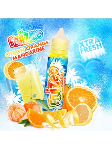 E LIQUIDE CITRON ORANGE MANDARINE 50ML - FRUIZEE--alavape.com