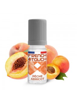 E LIQUIDE PECHE ABRICOT 10ML - FRENCH TOUCH--alavape.com