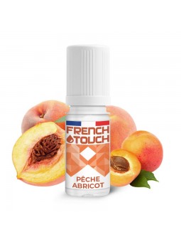 E LIQUIDE PECHE ABRICOT 10ML - FRENCH TOUCH--alavape.com