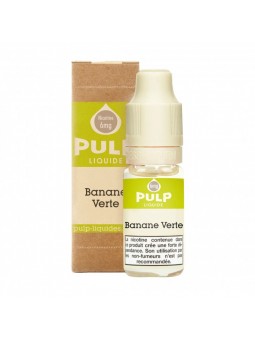 E LIQUIDE BANANE VERTE 10ML - PULP--alavape.com