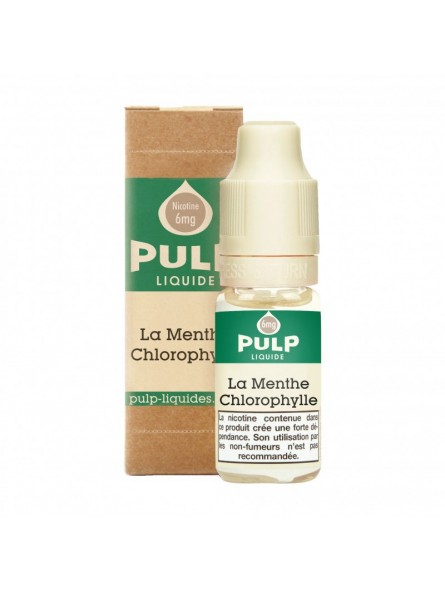 E LIQUIDE MENTHE CHLOROPHYLLE 10ML - PULP--alavape.com