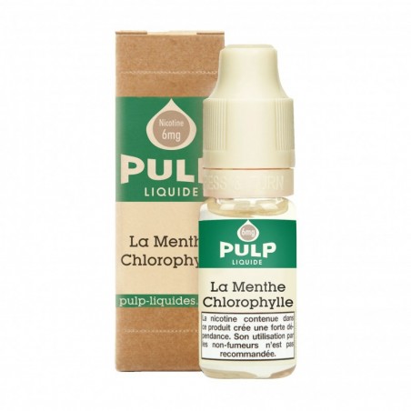 E LIQUIDE MENTHE CHLOROPHYLLE 10ML - PULP--alavape.com