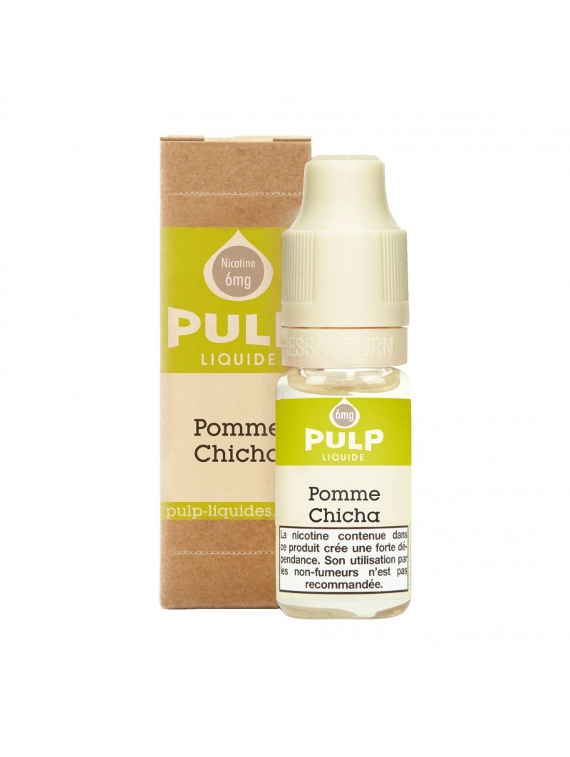 E LIQUIDE POMME CHICHA 10ML - PULP--alavape.com