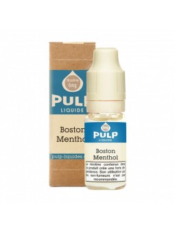 E LIQUIDE BOSTON MENTHOL 10ML - PULP--alavape.com
