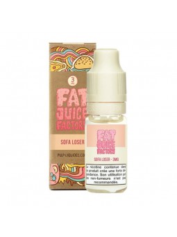 E LIQUIDE SOFA LOSER 10ML - FAT JUICE FACTORY PULP--alavape.com