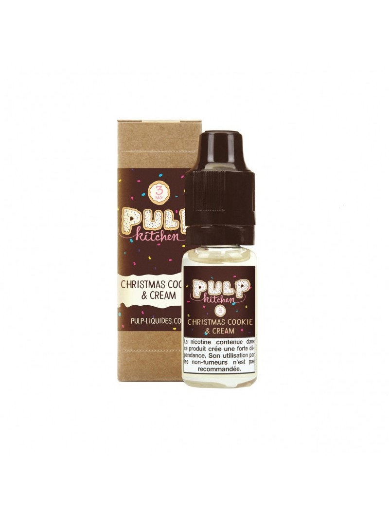 E LIQUIDE CHRISTMAS COOKIE & CREAM 10ML - PULP--alavape.com