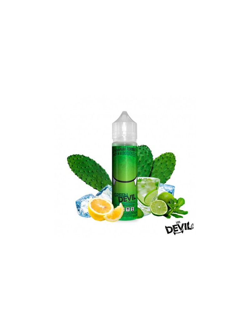 E LIQUIDE GREEN DEVIL 50ML - AVAP--alavape.com