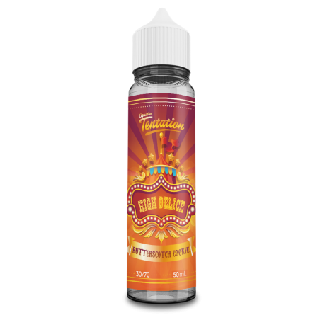 E LIQUIDE BUTTERSCOTCH COOKIE HD 50ML - LIQUIDEO--alavape.com