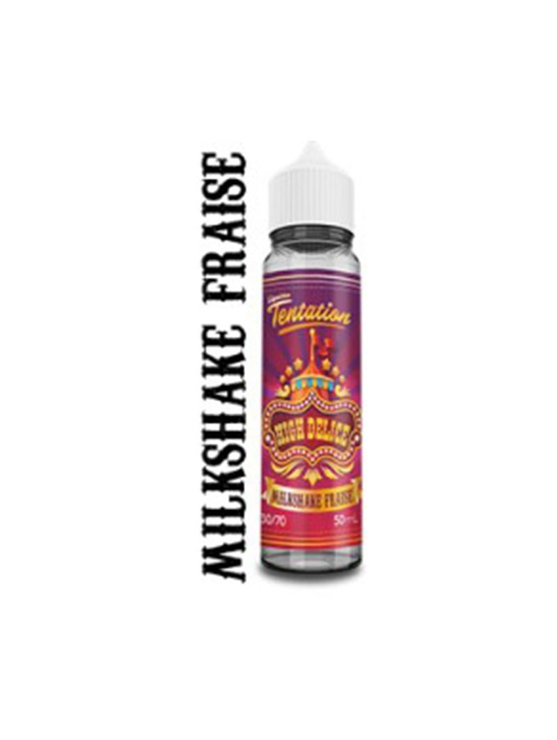 E LIQUIDE MILKSHAKE FRAISE 50ML - LIQUIDEO--alavape.com