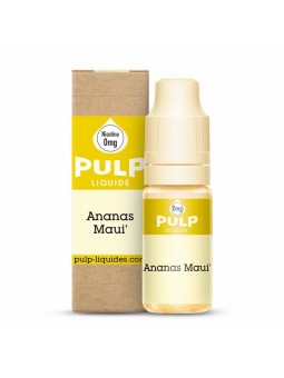 E LIQUIDE ANANAS MAUI 10ML - PULP--alavape.com
