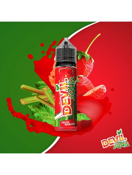 E LIQUIDE FRAISE RHUBARBE DEVIL SQUIZ 50ML - AVAP--alavape.com E LIQUIDE FRAISE RHUBARBE DEVIL SQUIZ 50ML - AVAP--alavape.com