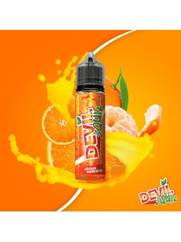 E LIQUIDE ORANGE MANDARINE DEVIL SQUIZ 50ML - AVAP--alavape.com