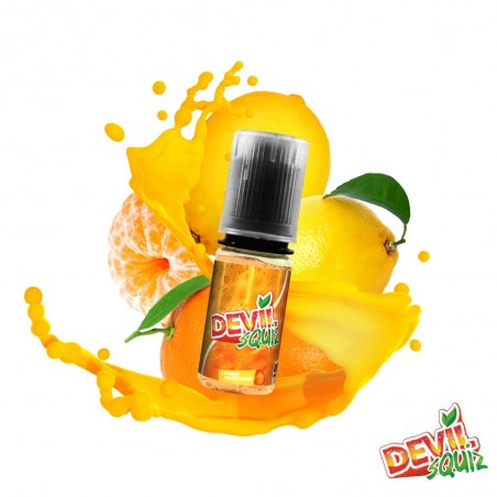 E LIQUIDE CITRON MANDARINE DEVIL SQUIZ 10ML - AVAP--alavape.com