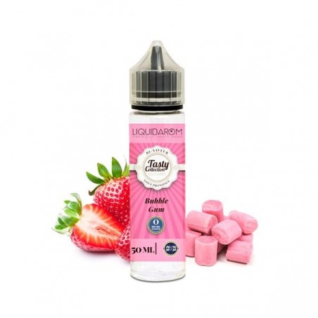 E LIQUIDE BUBBLE GUM 50ML - TASTY COLLECTION--alavape.com