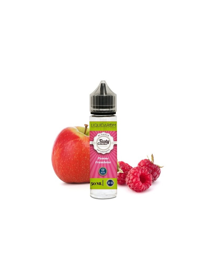 E LIQUIDE POMME FRAMBOISE 50ML - TASTY COLLECTION--alavape.com