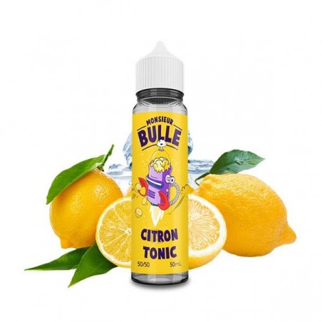 E LIQUIDE CITRON TONIC 50ML - MONSIEUR BULLE LIQUIDEO--alavape.com