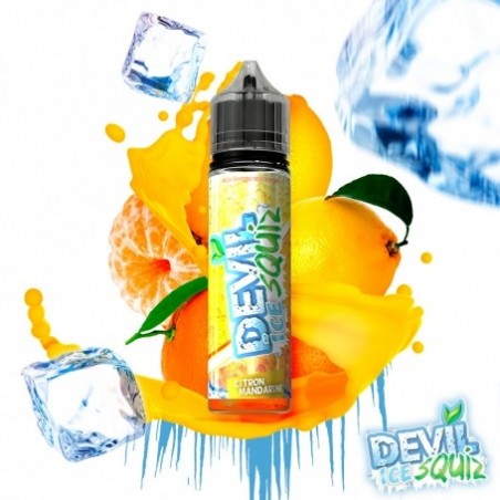 E LIQUIDE CITRON MANDARINE DEVIL ICE SQUIZ 50ML - AVAP--alavape.com