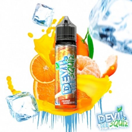 E LIQUIDE ORANGE MANDARINE DEVIL ICE SQUIZ 50ML - AVAP--alavape.com