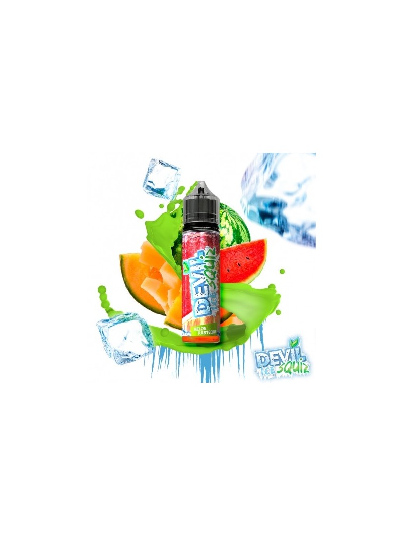 E LIQUIDE MELON PASTEQUE DEVIL ICE SQUIZ 50ML AVAP--alavape.com