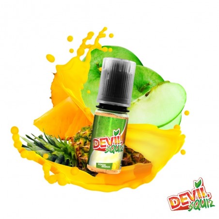 E LIQUIDE POMME ANANAS DEVIL SQUIZ 10ML - AVAP--alavape.com