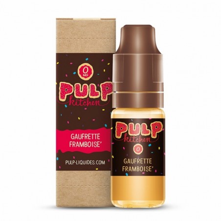 E LIQUIDE GAUFRETTE FRAMBOISE 10ML - PULP--alavape.com