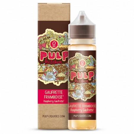 E LIQUIDE GAUFRETTE FRAMBOISE 50ML - PULP--alavape.com
