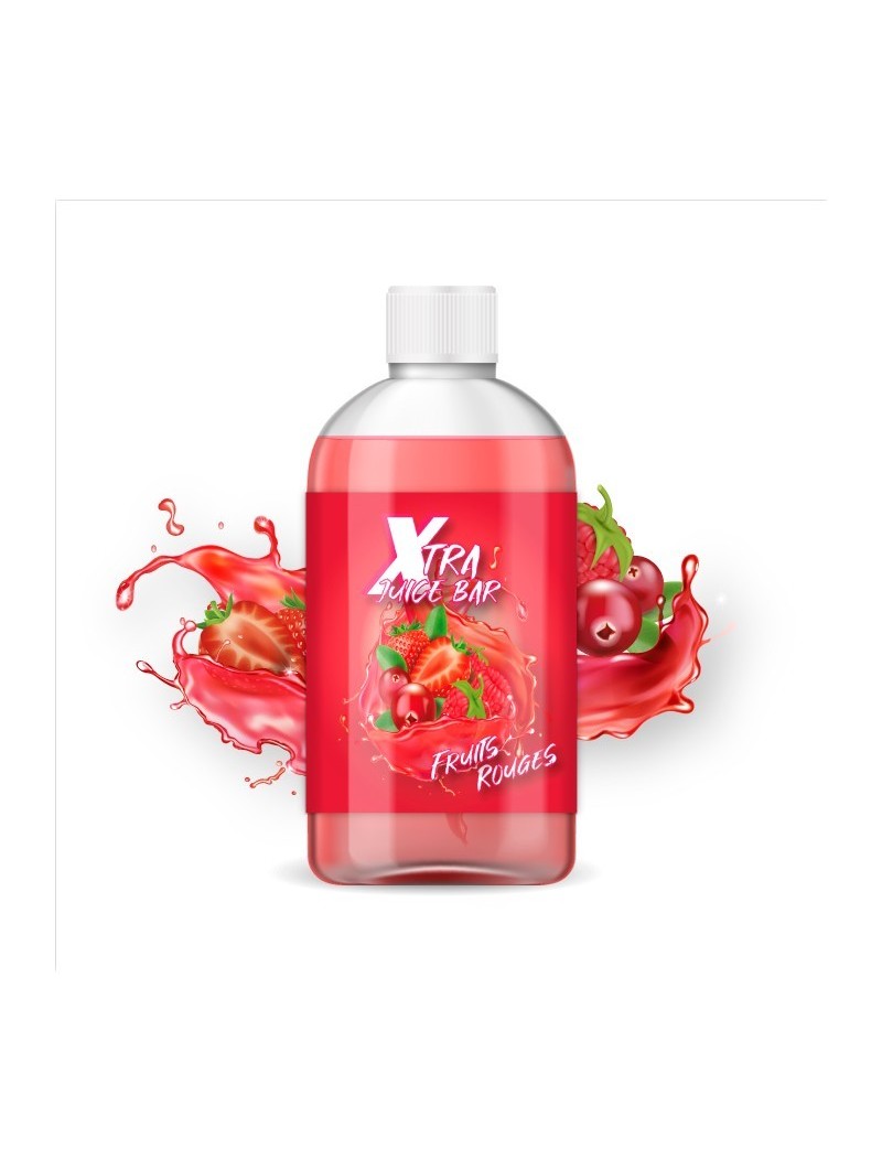 E LIQUIDE FRUITS ROUGES 1L - XTRA JUICE BAR--alavape.com