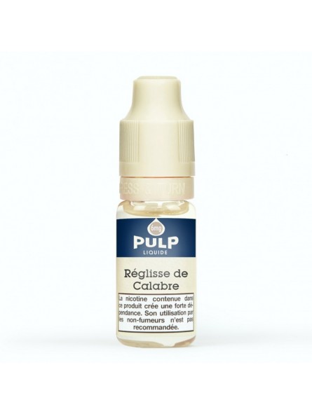 E LIQUIDE REGLISSE DE CALABRE 10ML - PULP--alavape.com