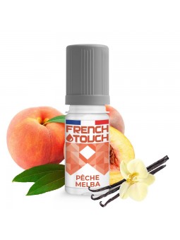 E LIQUIDE PECHE MELBA 10ML - FRENCH TOUCH--alavape.com