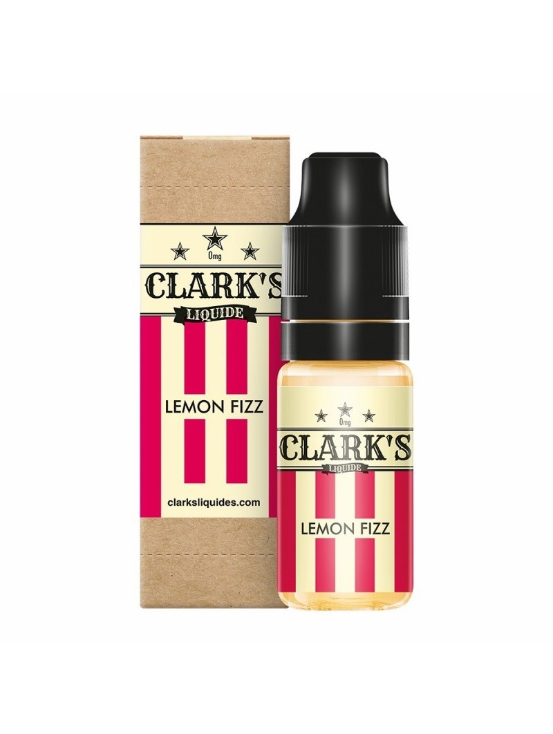 E LIQUIDE LEMON FIZZ 10ML - CLARK'S--alavape.com